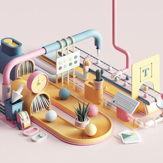 3D Elements UI trends