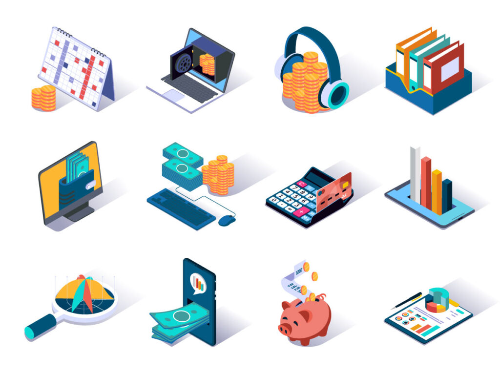 3d Icons UI trends
